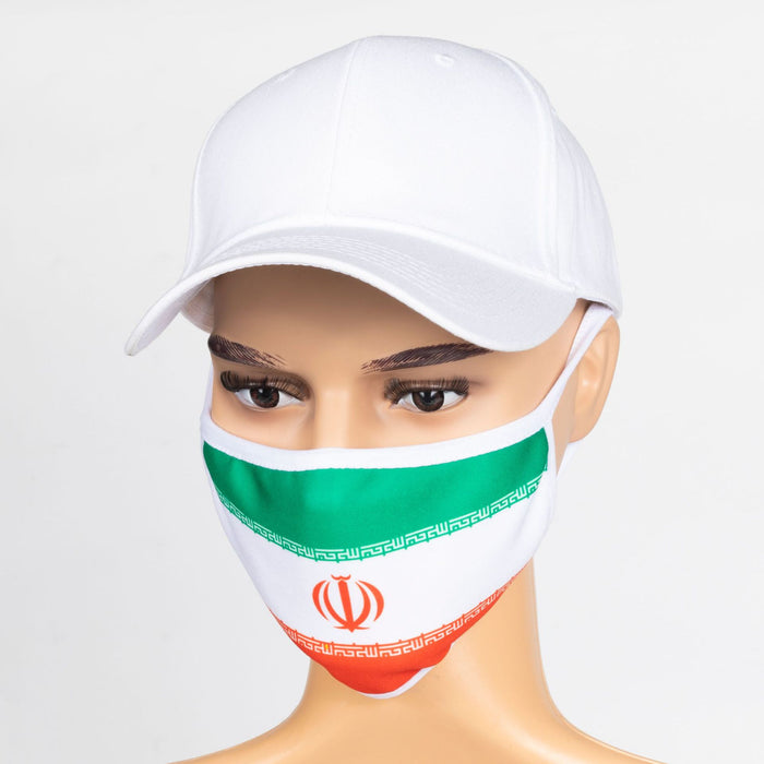 Mayoristas de la Copa Mundial de Qatar Mascaras de impresión lavables 100 Pack JDC-FM-CHUANGD001