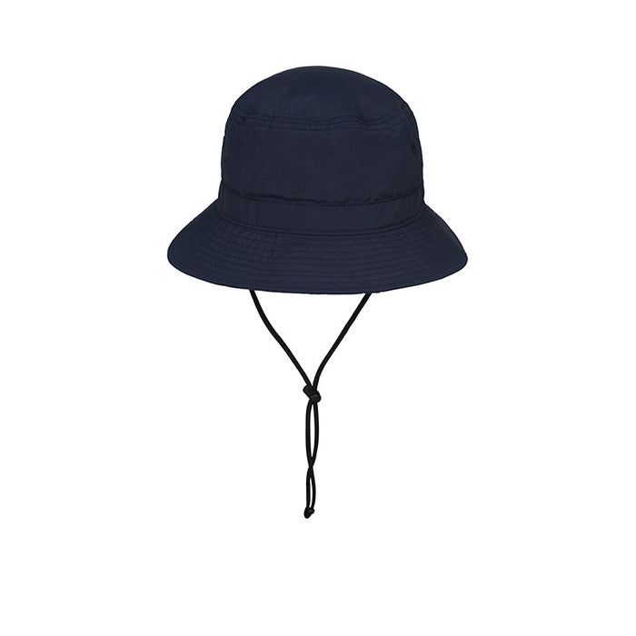 Wholesale Japanese Drawstring Solid Color Dome Bucket Hat MOQ≥3 JDC-FH-DMG002