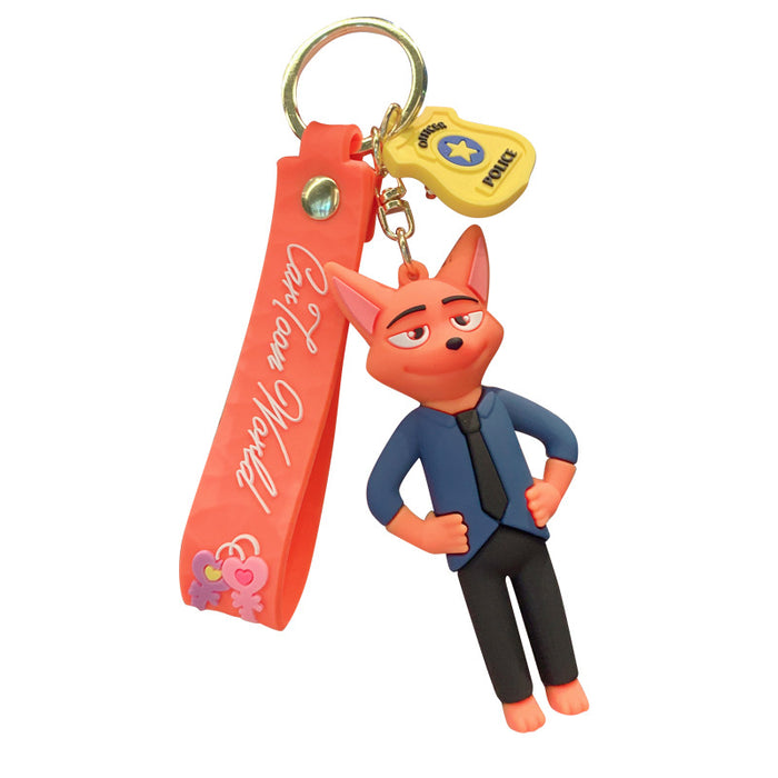 Wholesale key chain doll cartoon key chain bag key ring JDC-KC-JCai016