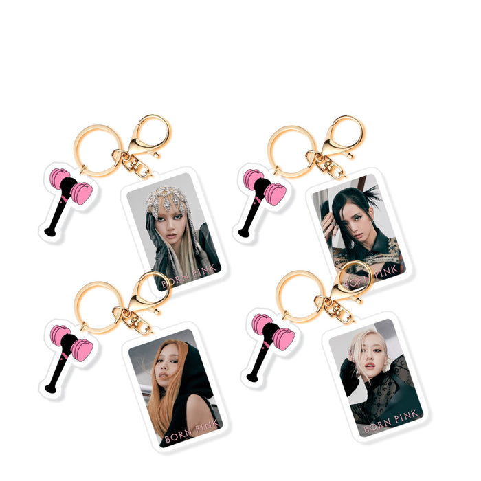 Wholesale Keychains Acrylic Blackpink New Album Merchandise JDC-KC-YiSi006