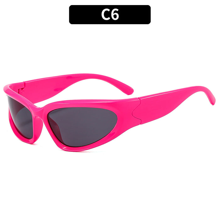 Wholesale Sunglasses PC Hip Hop Punk Tech Sense JDC-SG-XiA044