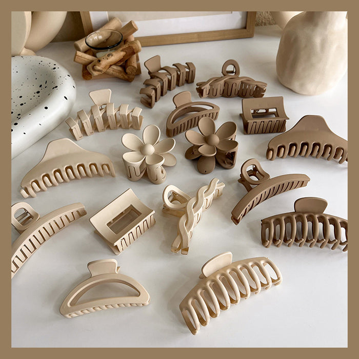 Jewelry WholesaleWholesale coffee color clip elegant temperament back of the head hairpin JDC-HC-MS048 Hair Clips 迷尚 %variant_option1% %variant_option2% %variant_option3%  Factory Price JoyasDeChina Joyas De China