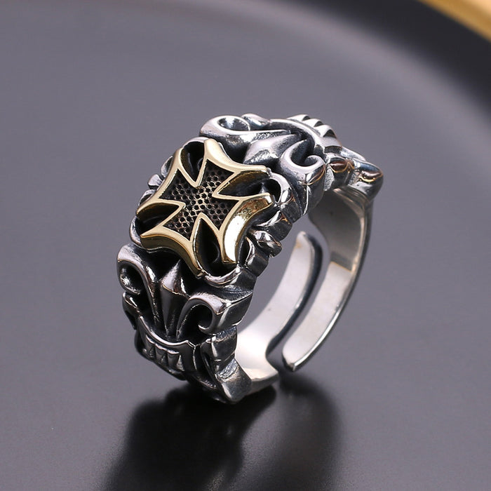Wholesale Ring Copper Men Personality Fashion JDC-RS-TaiG002