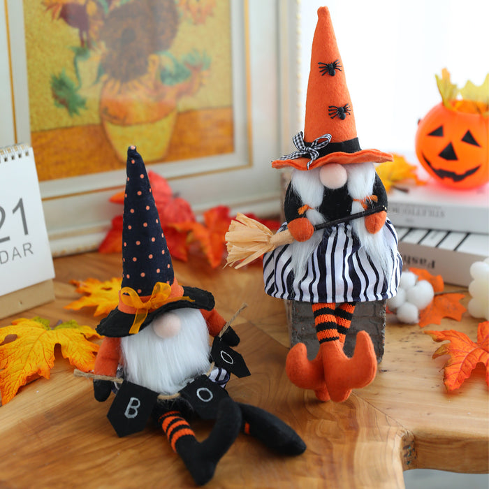 Wholesale toy cloth halloween broom witch MOQ≥2 JDC-FT-QuY003