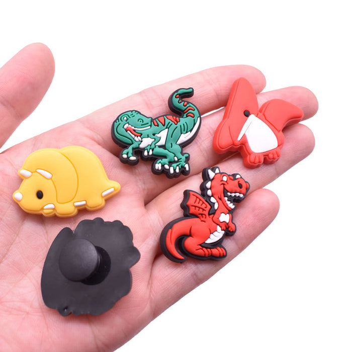 Wholesale Random 100pcs Cartoon Cute PVC DIY Accessories Croc Charms (M) JDC-CCS-RYY048