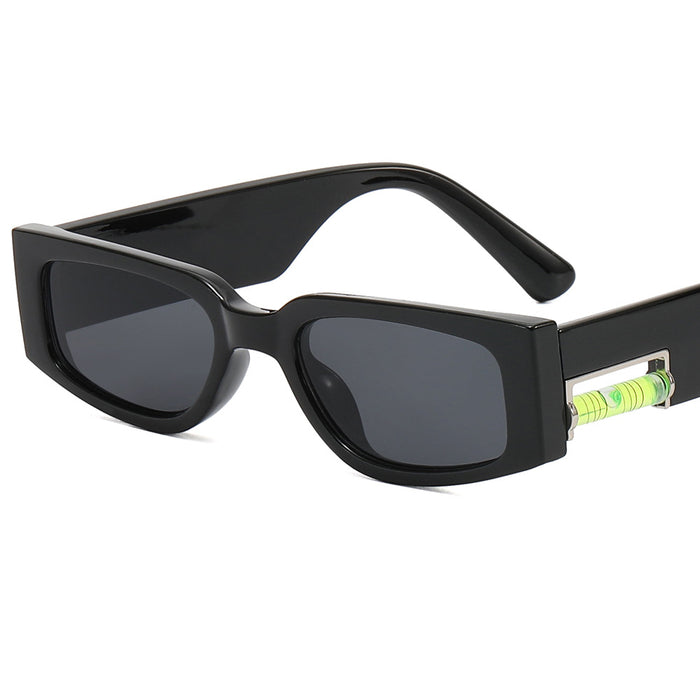 Hip Hop al por mayor gafas cuadradas de marco pequeño muestra pequeñas gafas de sol ciberpunk JDC-SG-FKL001