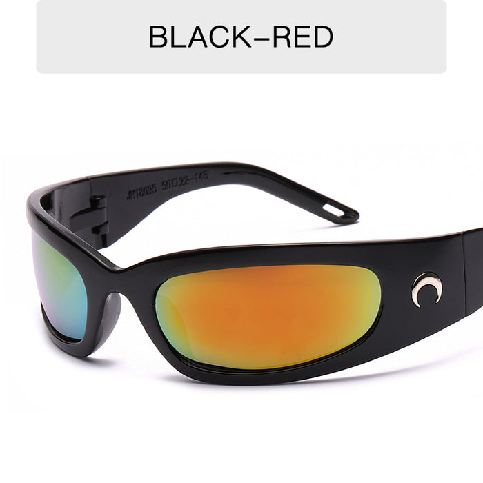 Lente de CA al por mayor Gafas de sol de personalidad reflectante JDC-SG-MANA004