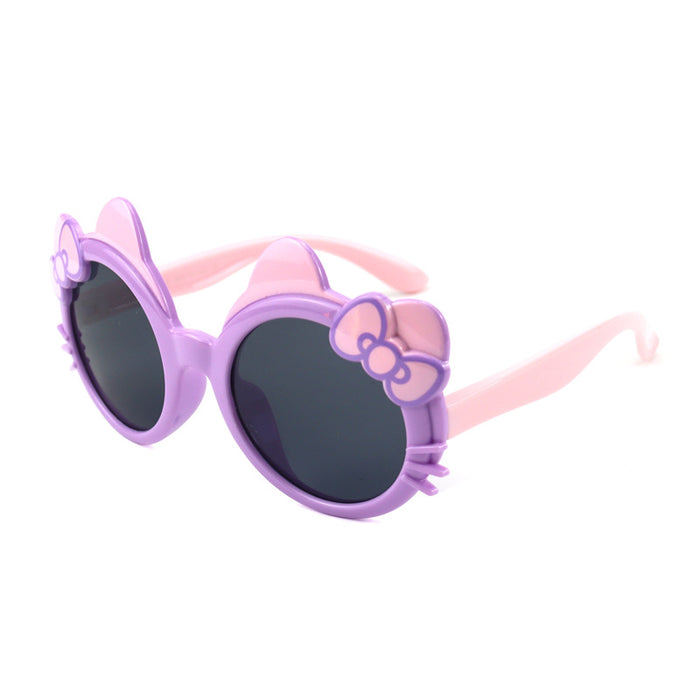 Jewelry WholesaleWholesale bow kitten children's anti ultraviolet sunshade Sunglasses JDC-SG-OuK002 Sunglasses 欧恺 %variant_option1% %variant_option2% %variant_option3%  Factory Price JoyasDeChina Joyas De China
