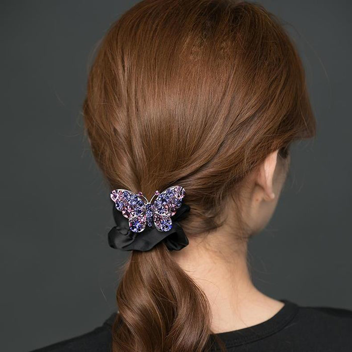 Boucle de corde de tête en gros coiffure coiffure cheveux fleur de fleur de fleur