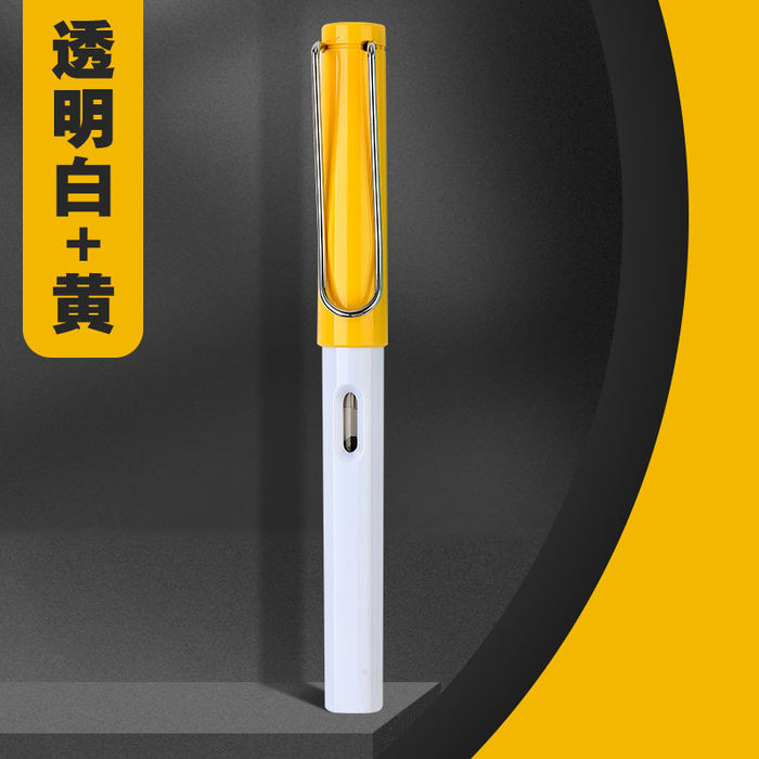 Wholesale Plastic Transparent Fountain Pen JDC-PEN-Yongx003