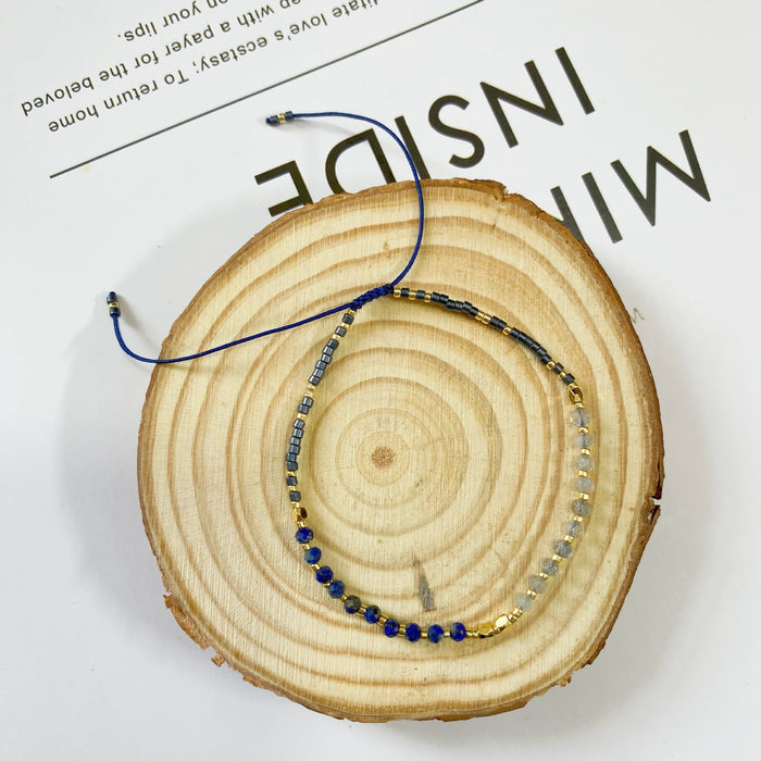 Wholesale Bracelet Rice Beads Hand Beaded With Pearl Bracelet Set JDC-BT-QiQi003