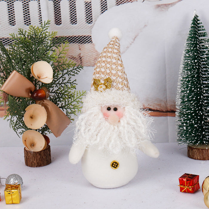 Wholesale Decorative Christmas Gnome Doll Old Man Snowman Doll JDC-DCN-YiXin002