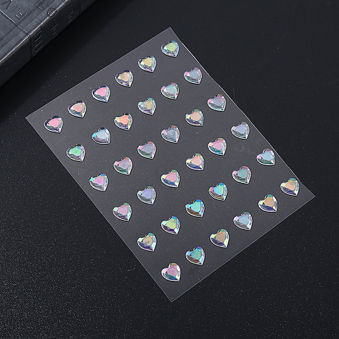 Wholesale Acrylic Stage Performance Face Stickers Drill Eye Crystal Stickers JDC-EY-YChi001