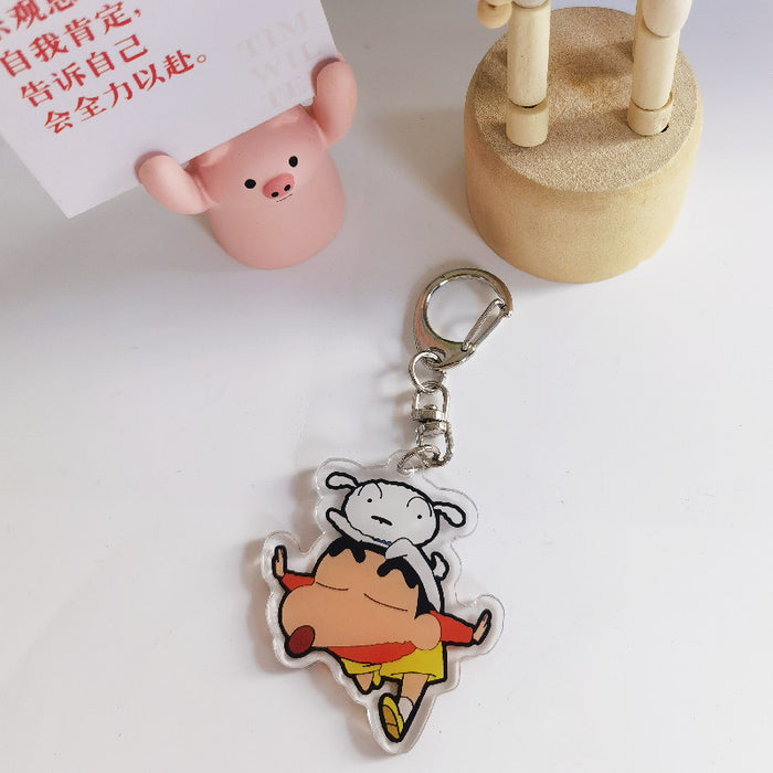 Wholesale Keychain Acrylic Cute Cartoon Pendant MOQ≥2 (S) JDC-KC-ChuangYin008
