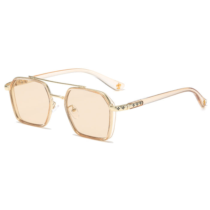 Wholesale Sunglasses PC Lens Plastic Metal Frame MOQ≥2 (F) JDC-SG-QiC002