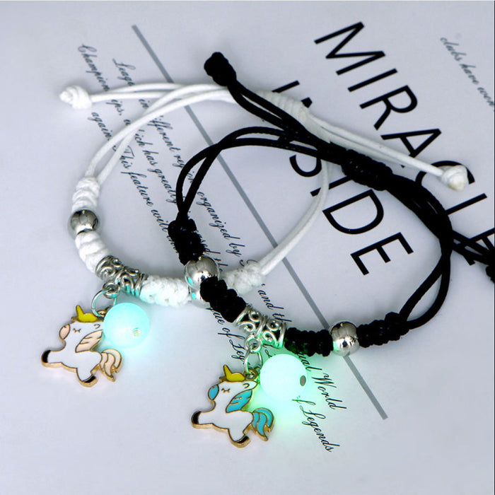 Wholesale luminous bracelet couples pair JDC-BT-YQS004