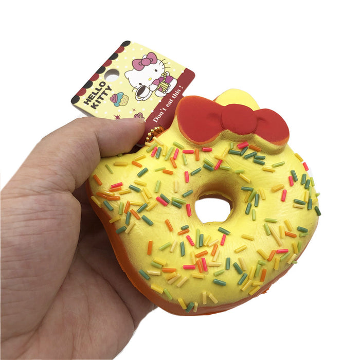 Toy Donut de juguete al por mayor Simulación de rebote PU Descompresión Craft MOQ≥5 JDC-FT-DOUFA002
