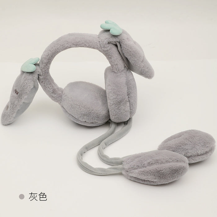 Wholesale Earmuff Acrylic Kids Warm Windproof Cute Ears Move MOQ≥2 JDC-EF-GuD006