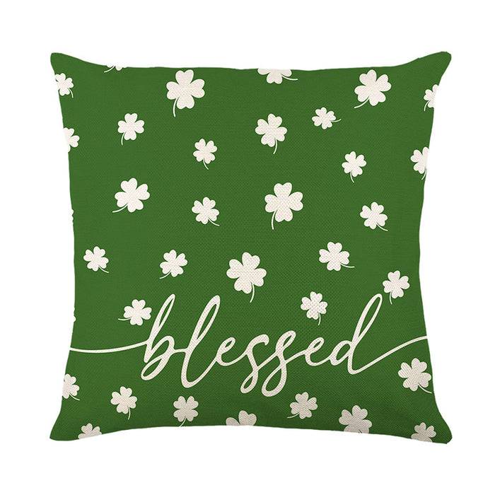 Wholesale St Patrick's Day Pillowcase Northern Ireland Festive JDC-PW-Jinze015