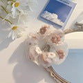 Wholesale silk embroidery elegant mesh daisy fairy accessories hair ring JDC-HS-Manda002