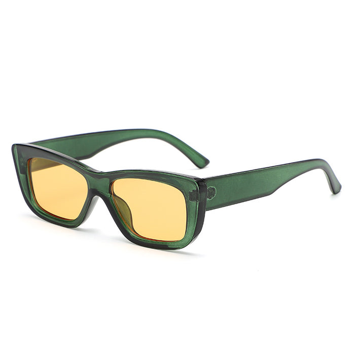 Wholesale Sunglasses PC Square Box Retro MOQ≥2 JDC-SG-JieT002