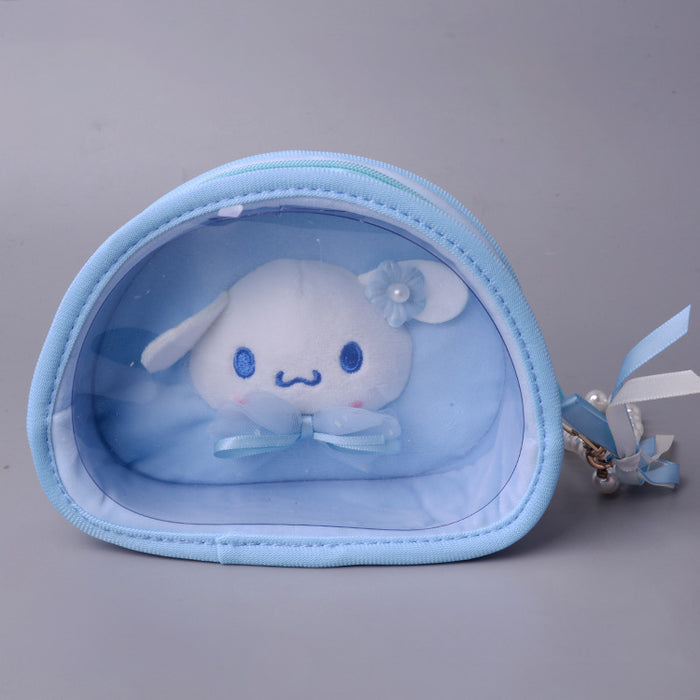 Wholesale Cosmetic Bag PP Cotton Cute Cartoon Plush Jelly Bag (S) JDC-CB-Tianx002
