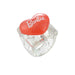 Jewelry WholesaleWholesale Acrylic Heart Ring JDC-RS-JQ025 Rings 佳琪 %variant_option1% %variant_option2% %variant_option3%  Factory Price JoyasDeChina Joyas De China