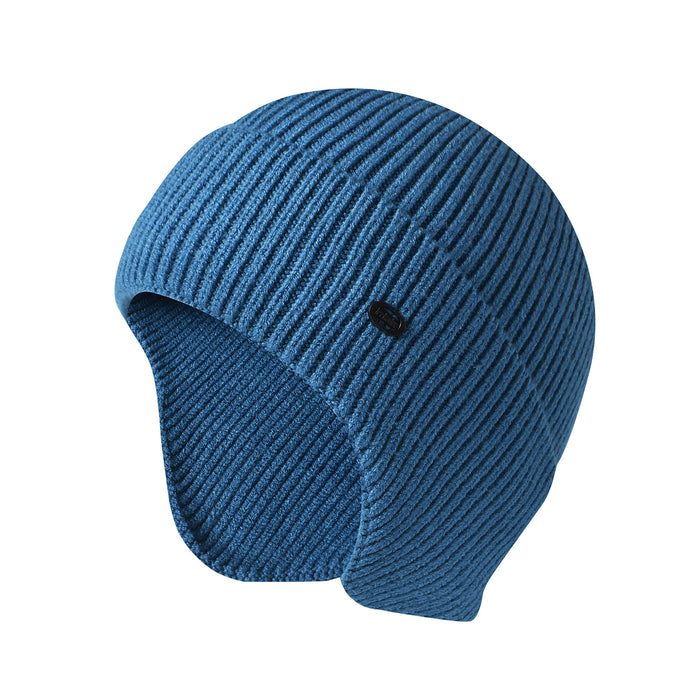Wholesale Hat Acrylic Winter Warm Ear Guards Outdoor Riding Knitted Cap JDC-FH-GuanXuan001