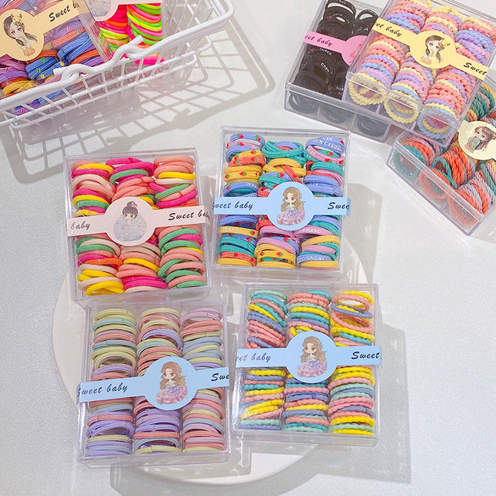 Wholesale baby rubber band does not hurt hair small hair rope JDC-HS-i409