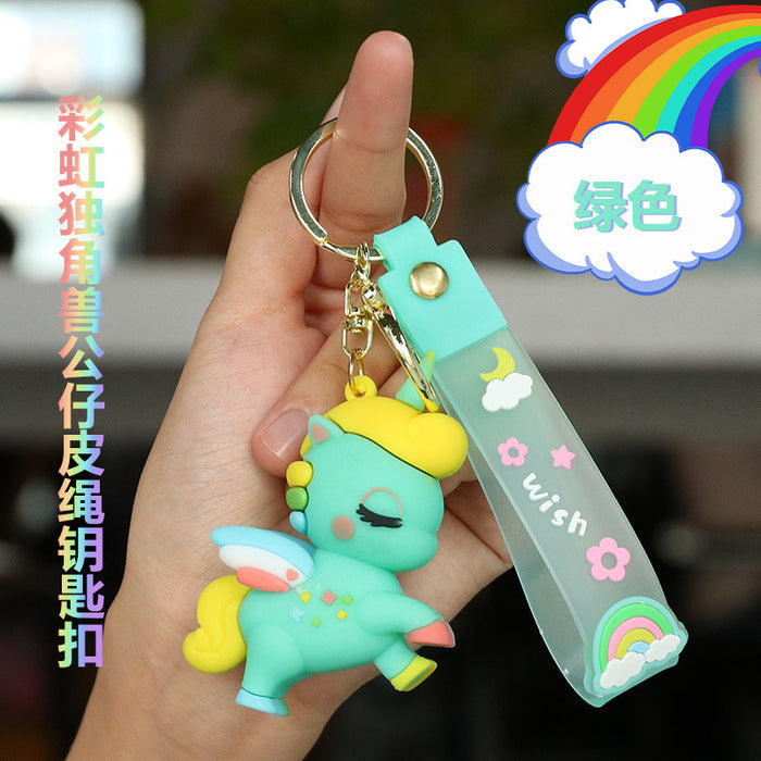 Wholesale Keychain PVC Cute Cartoon Doll Ornament JDC-KC-XTang009