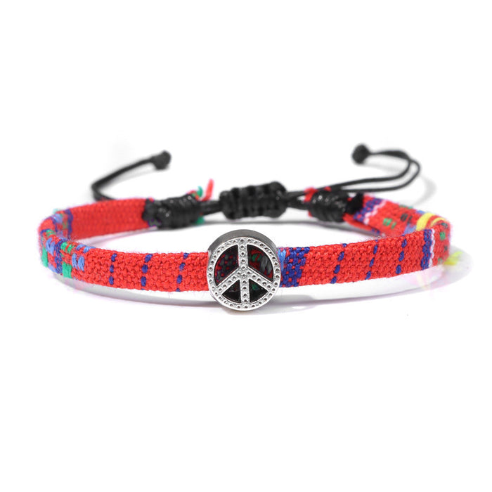 Wholesale boho hand woven bracelet for men all match JDC-BT-YinY016
