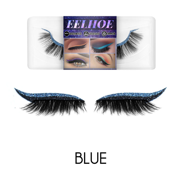 Wholesale glue free imitation mink hair false eyelashes self adhesive MOQ≥3 JDC-EY-JMX003