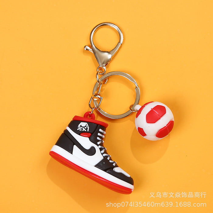 Fútbol creativo al por mayor AJ Sneakers Keychain Keychain MOQ≥3 (F) JDC-KC-WYAN005