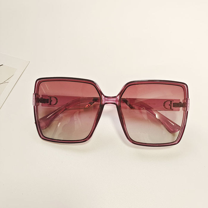 Wholesale Full Frame Square Sunglasses Women UV Protection JDC-SG-JingM011