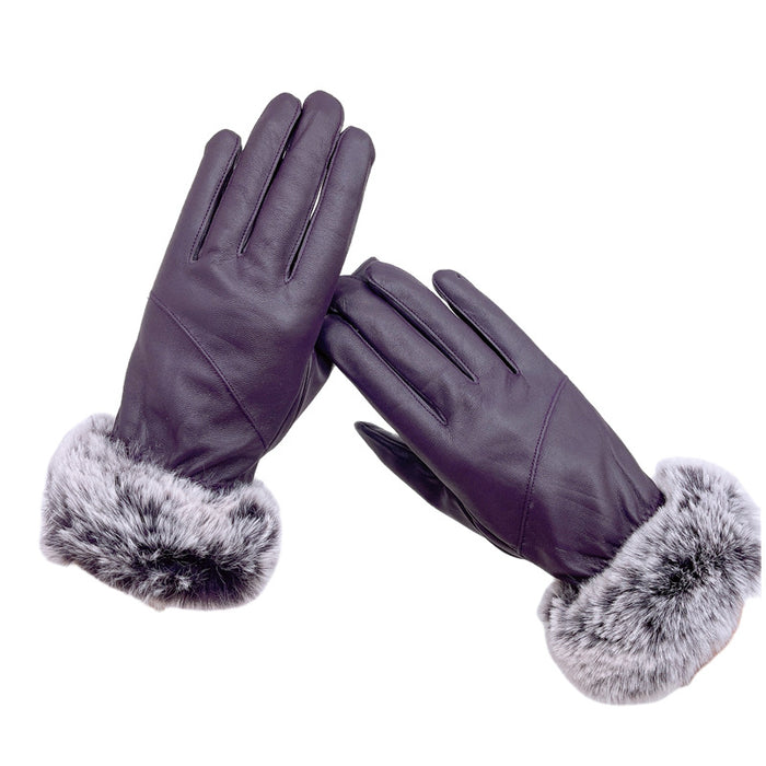 Wholesale Gloves PU Gross Outdoor Warming Touch Screen JDC-GS-MYuan008