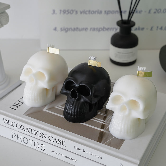 Wholesale Scented Candles Halloween Skeleton Atmosphere Decoration MOQ≥5 JDC-SCS-YiM003