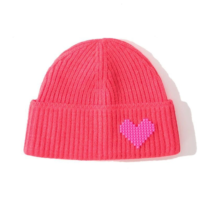 Wholesale Hat Alpaca Love Knitted Hat MOQ≥2 JDC-FH-QuanYi001