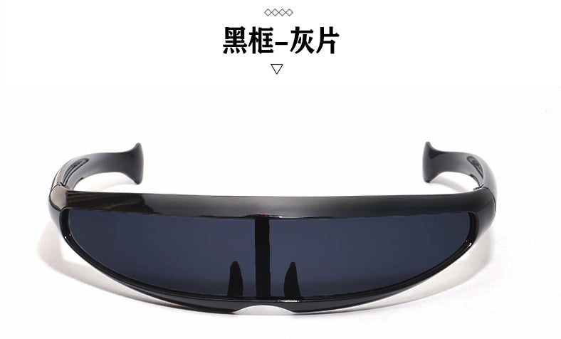 Wholesale Laser Laser Glasses Space Robot One Piece Mercury Lens Sunglasses JDC-SG-YAG001