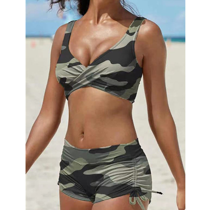 Wholesale camouflage nylon swimsuit JDC-SW-huiBX002