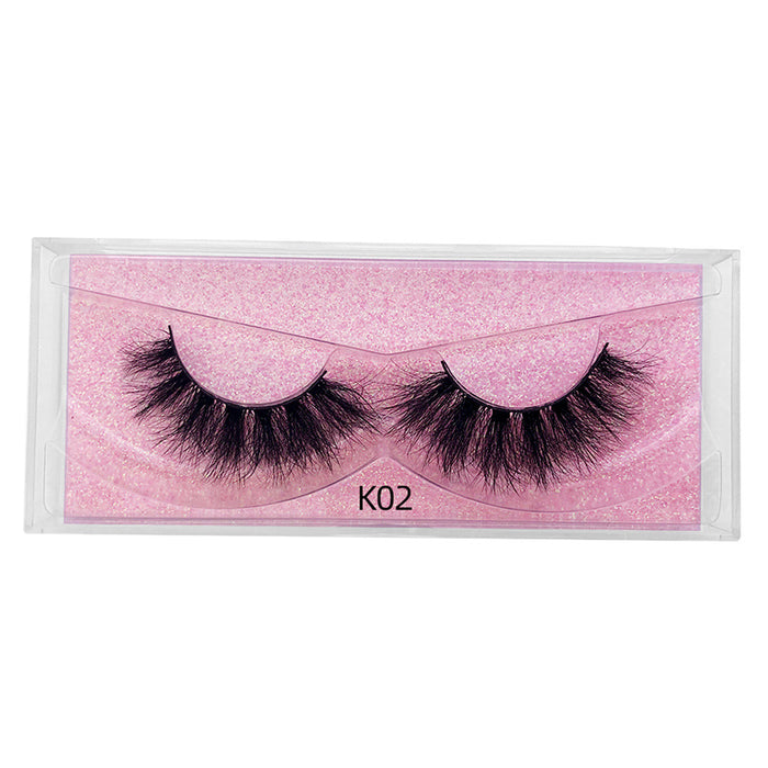 Jewelry WholesaleWholesale 5D mink hair natural thick curling eyelash pulling box JDC-EY-LMB025 eyelashes 利美博 %variant_option1% %variant_option2% %variant_option3%  Factory Price JoyasDeChina Joyas De China