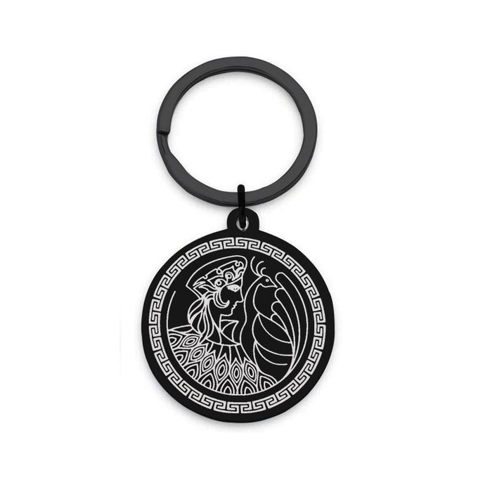 Wholesale Keychains For Backpacks Stainless Steel Hera Keychain After Ancient Greek Gods MOQ≥2 JDC-KC-ZongB007
