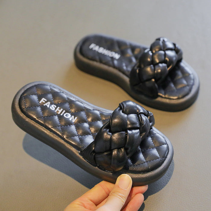 Summer en gros de nouveaux chaussures décontractées de la mode tissée pour les filles JDC-SD-XHXL001
