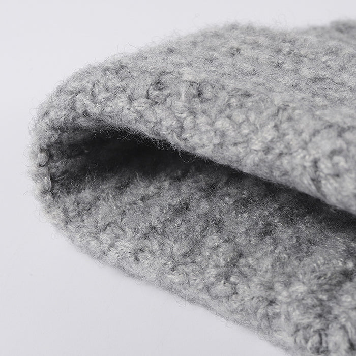 Wholesale Hat Wool Solid Color Winter Warm Knitted Hat JDC-FH-MAC004