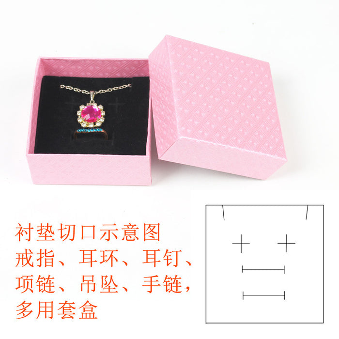 Wholesale Paper Sponge Jewelry Packaging Box JDC-JP-Haoke002