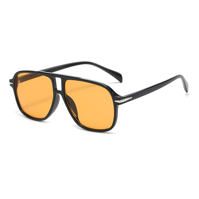 Wholesale Sunglasses AC Retro Double Bridge Gradient MOQ≥2 JDC-SG-JieT010