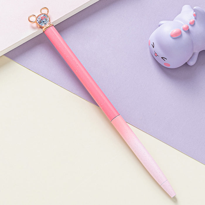 Wholesale Ballpoint Pen Metallic Gradient Color Cute Turn JDC-BP-HongD013