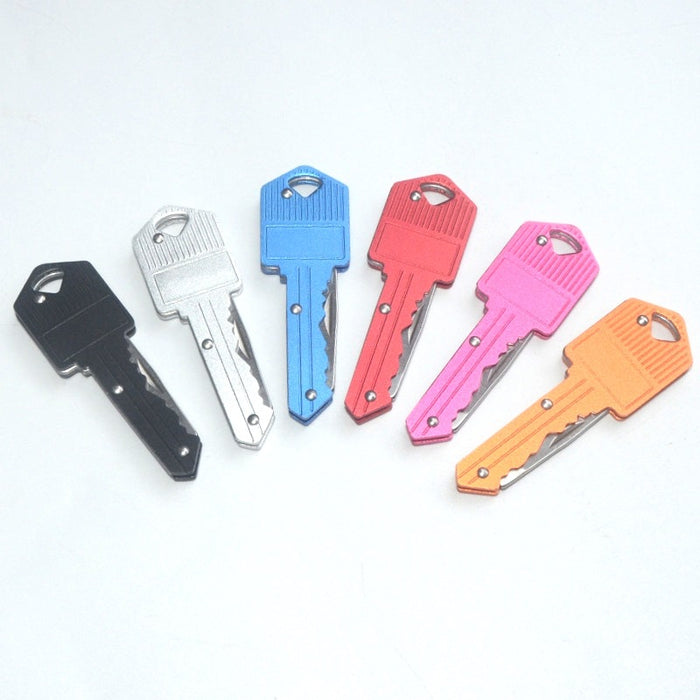 Wholesale Keychains Stainless Steel Aluminum Mini Key Multifunctional Folding JDC-KC-KaB008