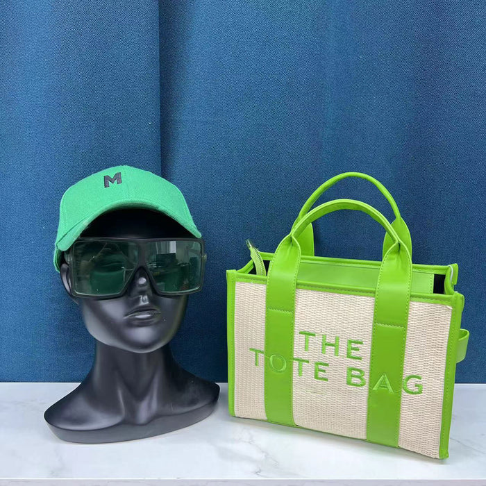 Wholesale Sunglasses Hat Straw Tote Bag Messenger Bag (F) Set JDC-HB-YLuo004