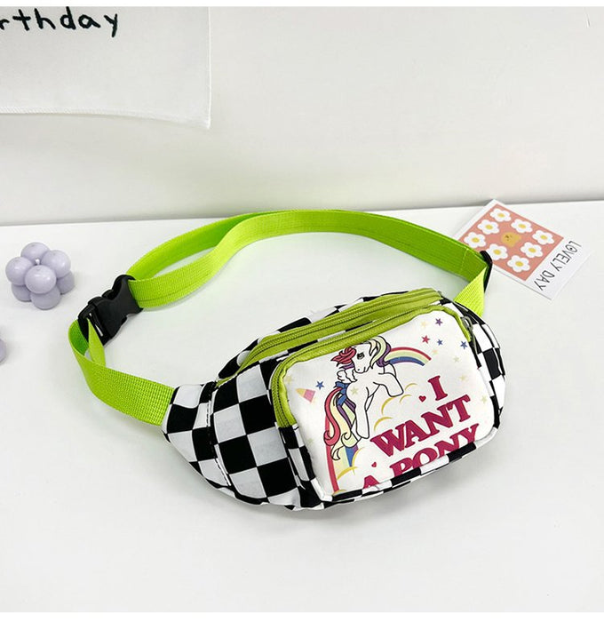 Wholesale chest bag boy messenger bag foreign style baby waist bag JDC-SD-KR065