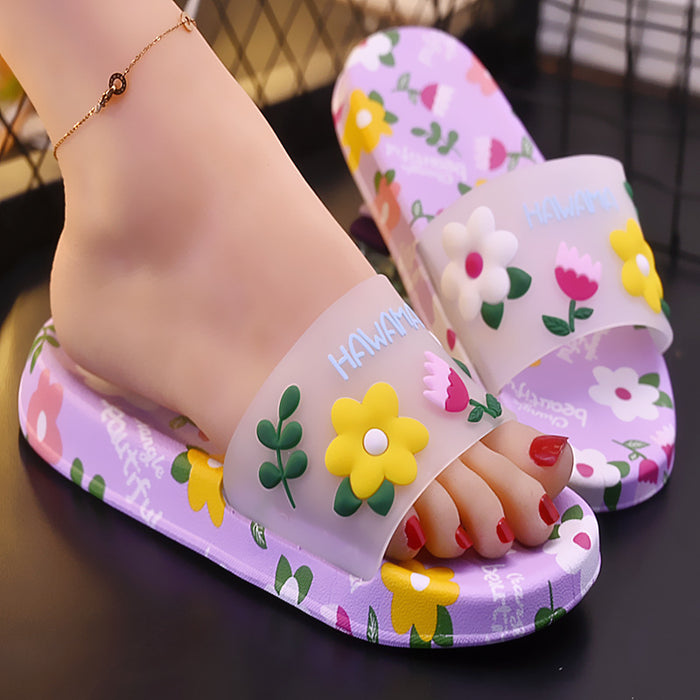 Wholesale slippers indoor summer new outer wear thick bottom mute JDC-SP-Lulu004